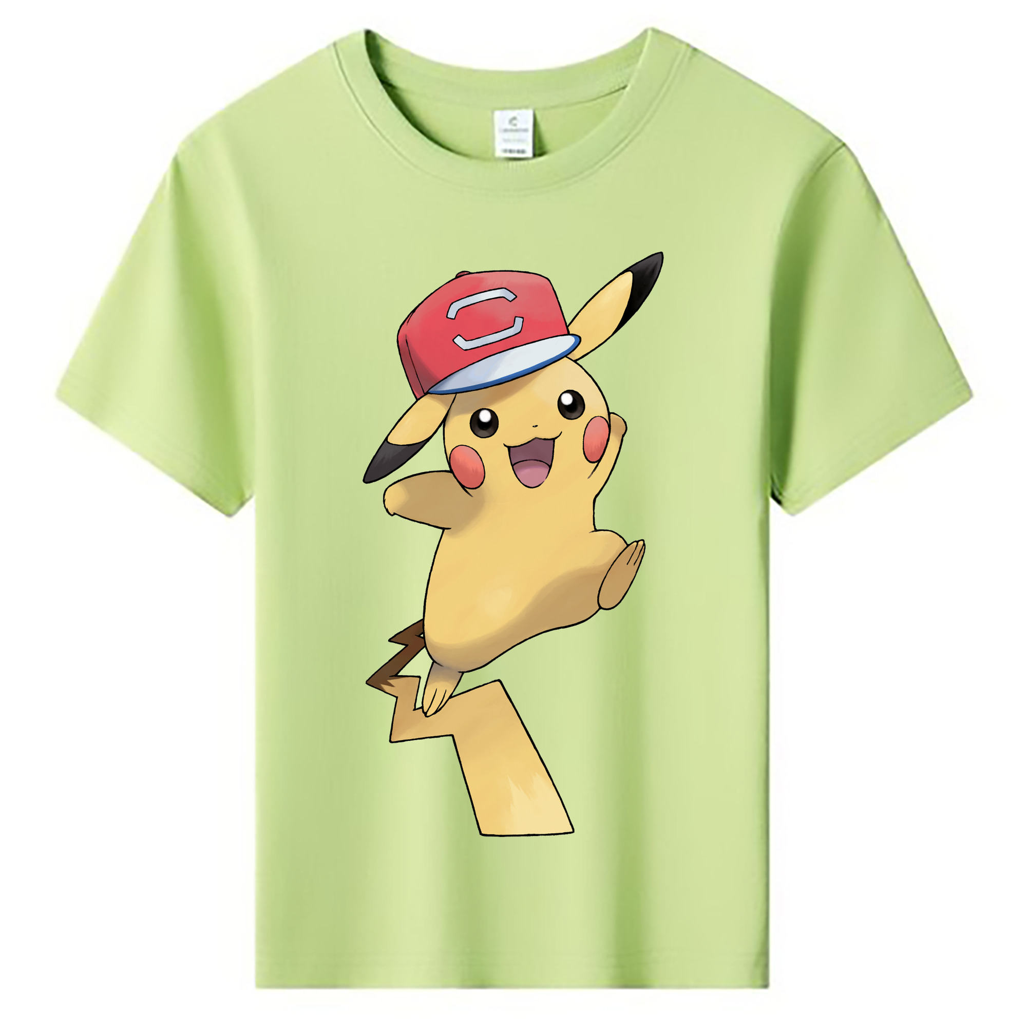 （画像用） ポケットモンスター Pokémon 綿100％キッズTシャツ（フロントプリント）